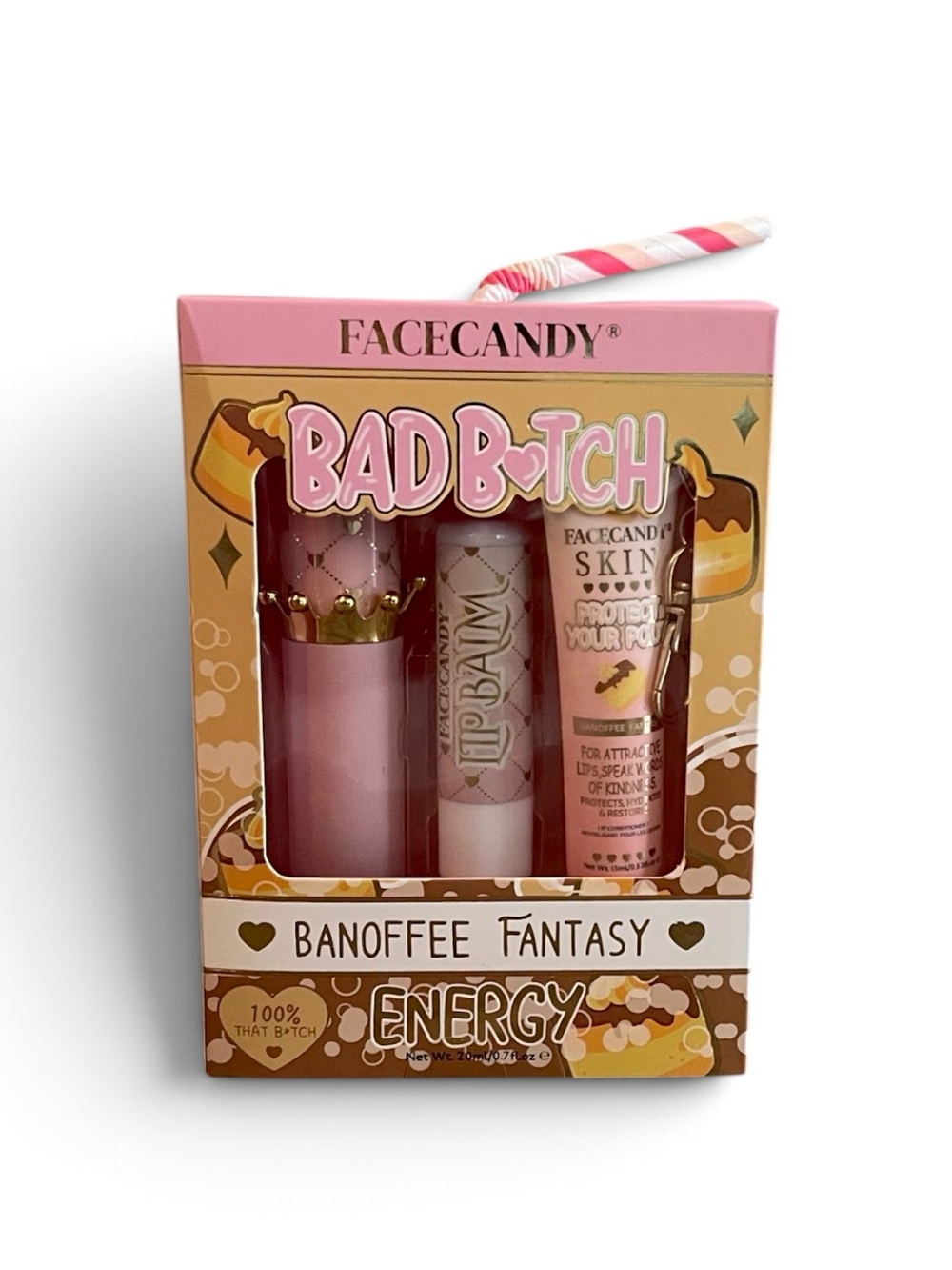 Face Candy Bad B•tch Banoffee Fantasy Lip Set - Pink